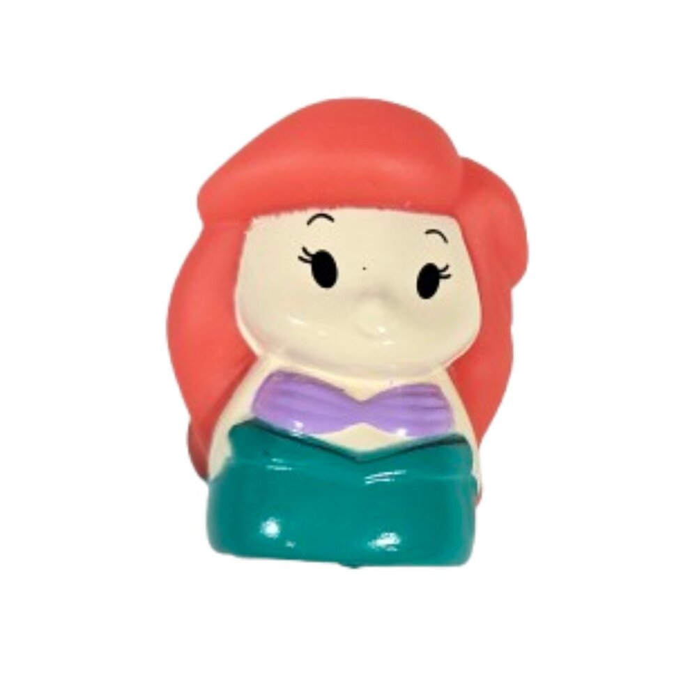 Disney Princess Ariel Bath Time Finger Puppet Figure Little Mermaid Toy